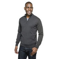 Quentin Blended Fine Gauge Quarter Zip Sweater